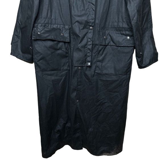 Outback Trail By Fox Fire Oilskin Duster Medium - Picture 3 of 7